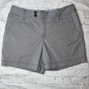 NWOT Women’s Size 10 Eddie Bauer Gray Cotton Shorts